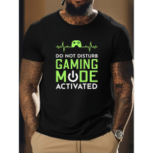 F 30560 Men's printed short sleeve ��ʿӡ���������羳��