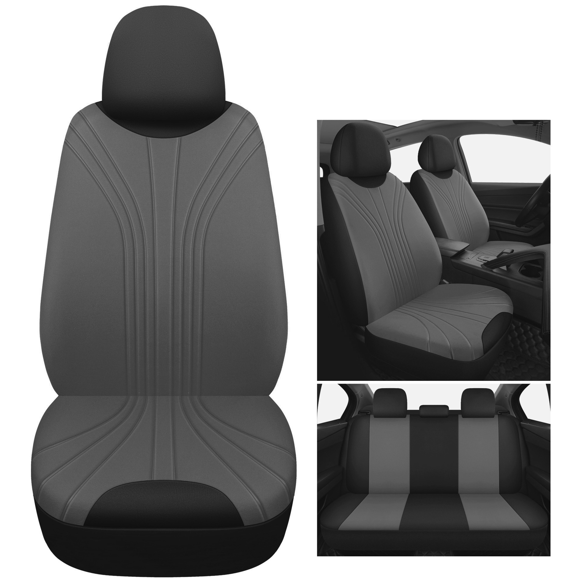 General Motors Five-Seater Glacier-Patterned Pressed Car Seat Covers for Export to Russia, Mexico, and the United States
