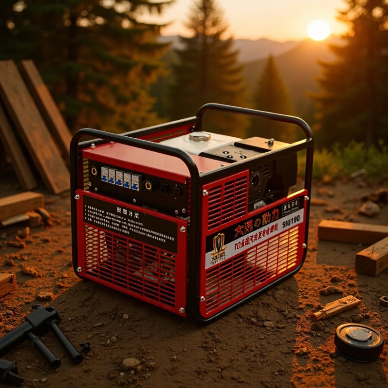 本田动力SHU250户外应急移动式250A汽油发电电焊机单相220v手启动