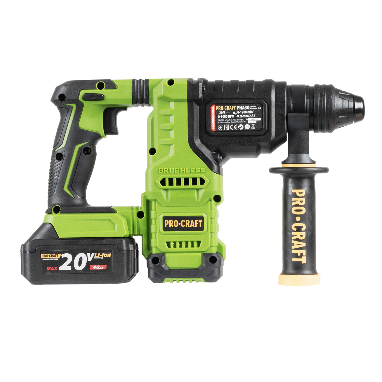 PHA30 电锤冲击钻 cordless hammer drill