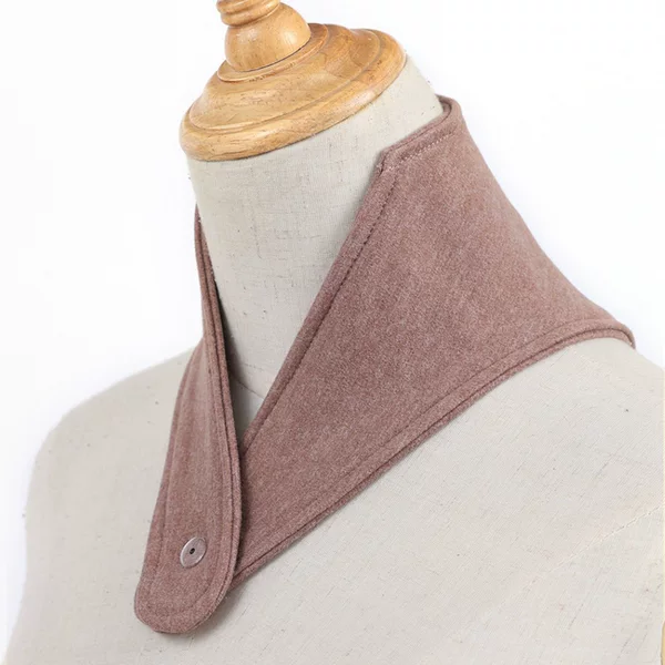 Silk velvet German neck protection towel warm cervical neck cover for men and women neck protection cold-proof small waistband neck protection