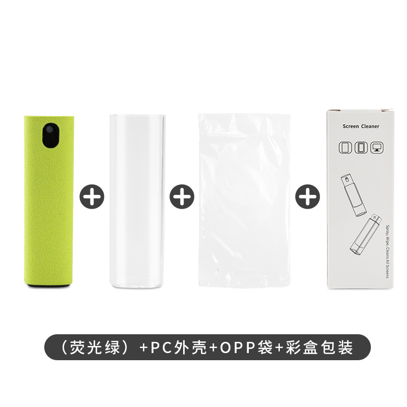 Spray Limpiador de Pantallas — Para Teléfono, Laptop y Monitor sin Polvo