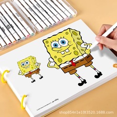 スポンジ赤ちゃんの塗り絵幼稚園の3歳から6歳の子供の男の子の女の子の絵の落書きの塗り絵の塗り絵の塗り絵の本