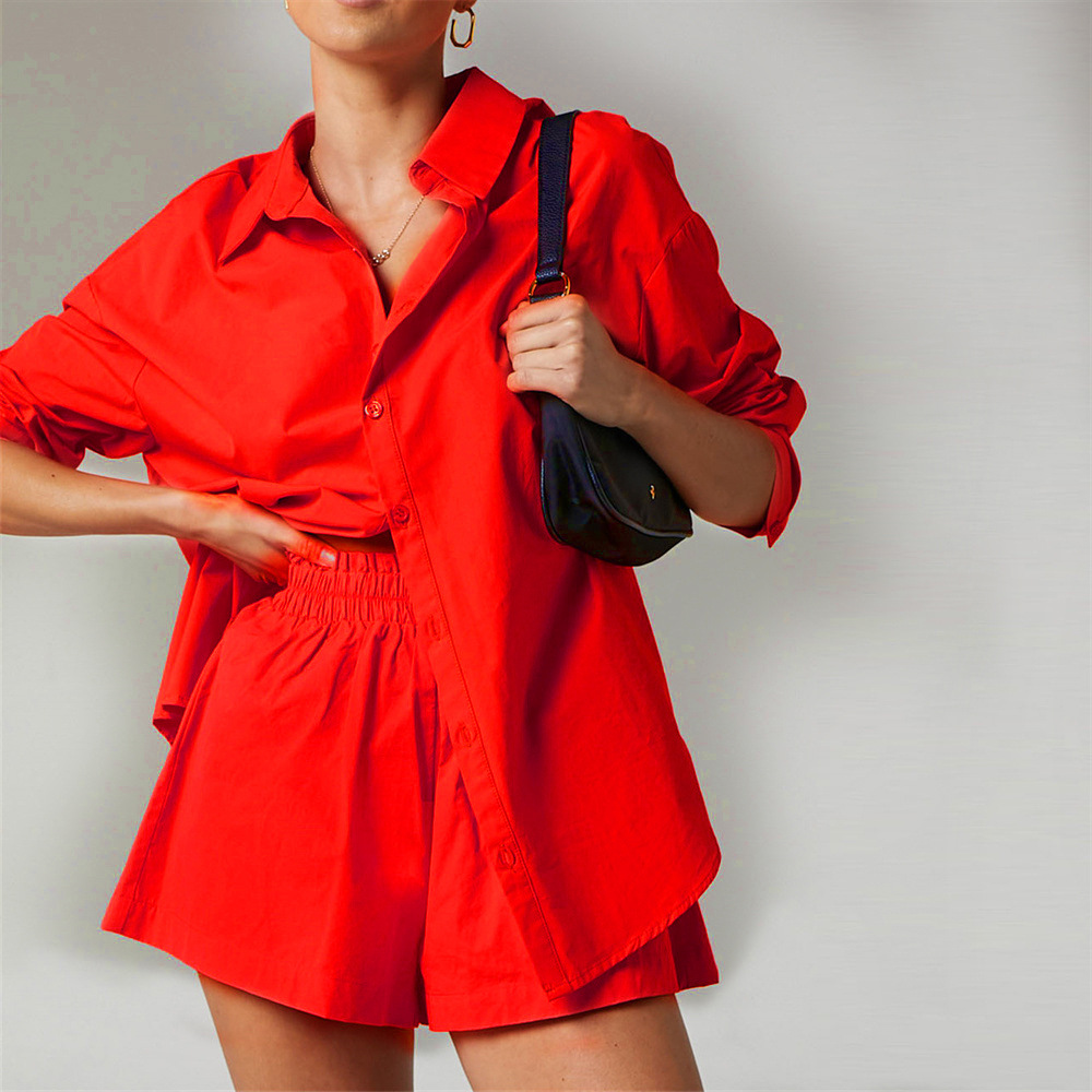 Shorts Co-ord Set Sets Type 2 Piece Set Quantity Daily Occasion Daily Women'S Fashion Color Block Polyacrylonitrile Fiber Shorts Co-ord Set Shorts Sets