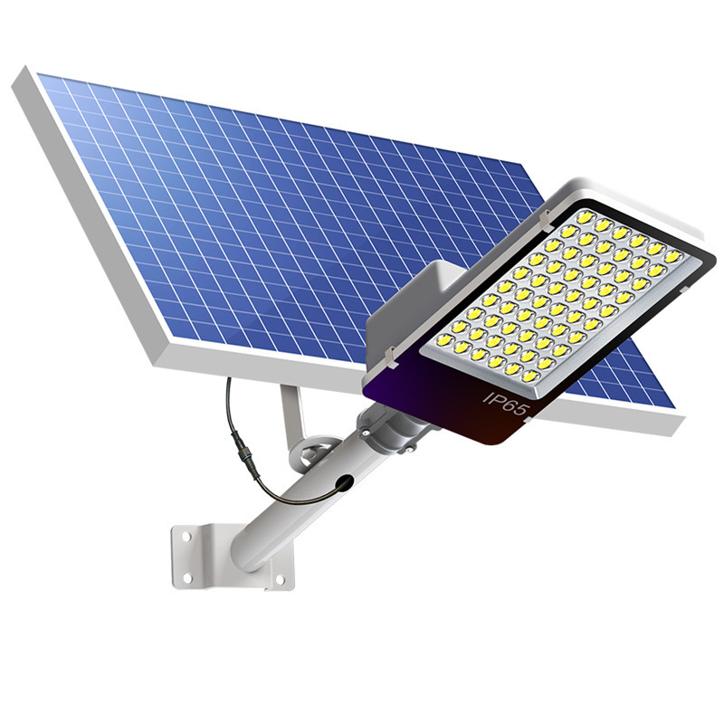 Luz de calle solar para exteriores, luz de jardín, luz LED para el hogar, luz de calle de carretera automática súper brillante y de alta potencia