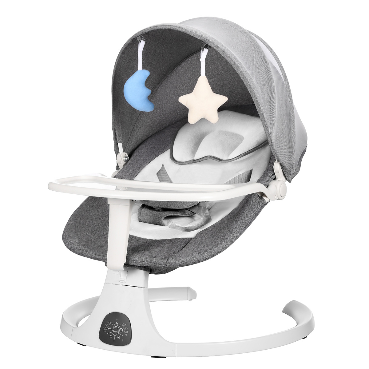 Amazon transfronterizo baby mecedor silla tranquila para dormir bebé artefacto mecedor eléctrico baby mecedor para niños