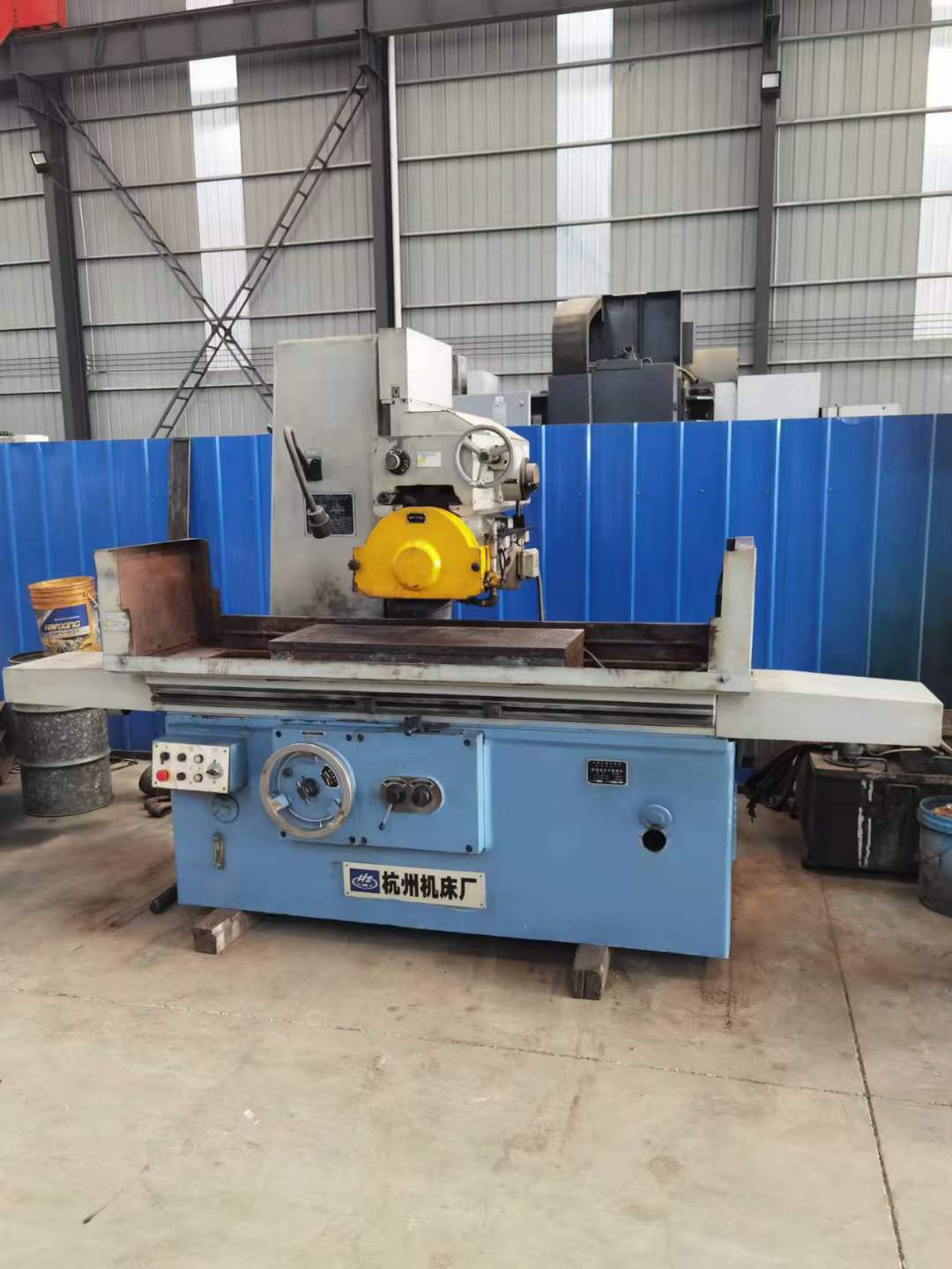 处理二手杭州M7140H卧轴矩台平面磨二手杭州1米平磨