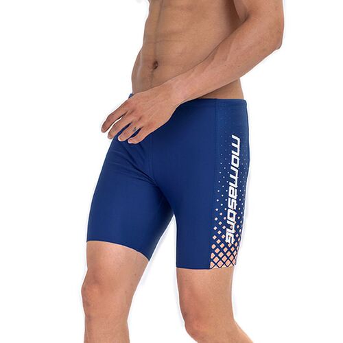 Momasong men's swimming trunks, anti-embarrassing professional shorts, men's fashionable swimsuit, one piece drop shipping