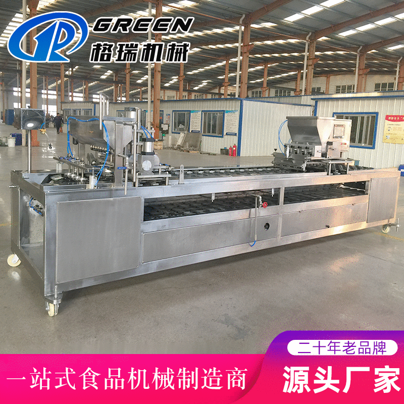 全自动蛋饺机 大型电加热蛋饺机设备 燃气加热蛋饺机生产厂家