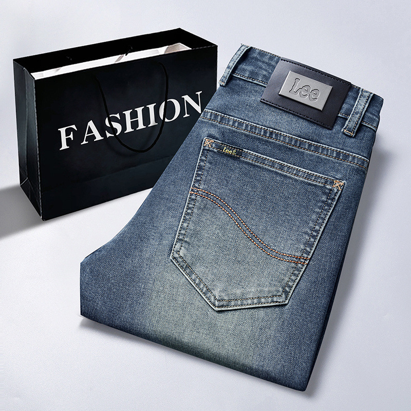 Retro elastic universal jeans