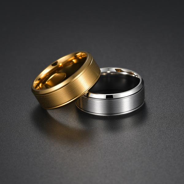 matte ring stainless steel
