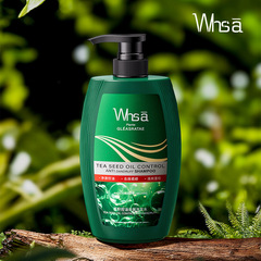 Whsa ティーシード シャンプー卸売 800 ミリリットルディープ クレンジング シャンプー オイル コントロール フケ防止リフレッシュ シャンプー