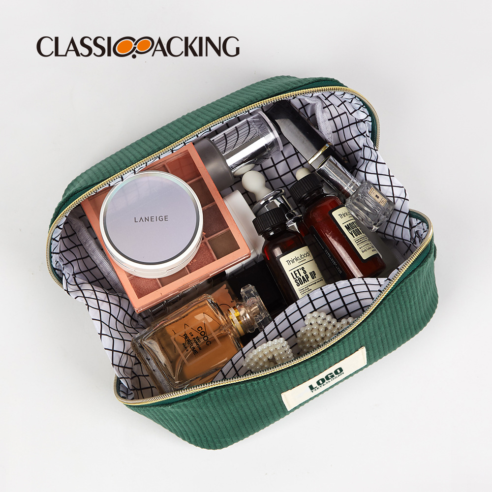 Bolsa de cosméticos de estilo japonés con logotipo de gran capacidad de viaje bolsa de lavado portátil multifuncional cuidado de la piel suministros bolsa de almacenamiento