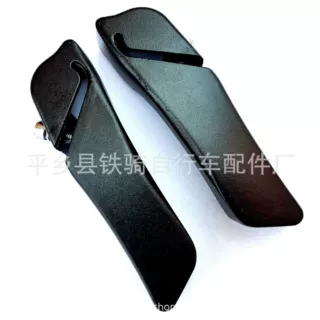 山地 鹰嘴铝合金一体小付把 副把单车骑行装备用品配件改装