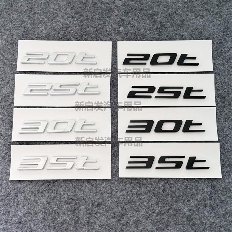 Suitable for Jaguar letter emblem XJL XFXEL F-PACE V6 3.0 V8 5.0 rear volume emblem side emblem car emblem