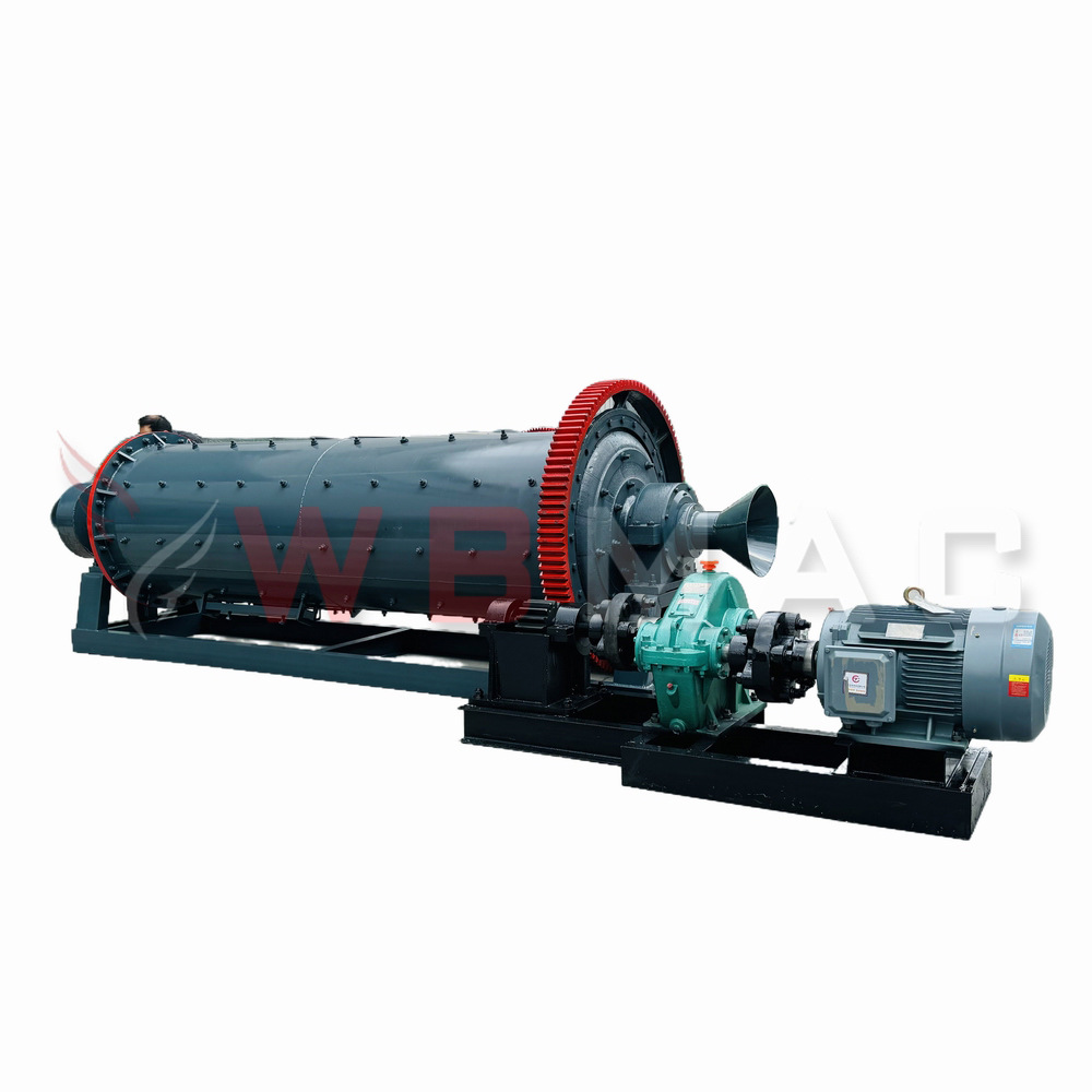 锰钢衬板打造选金干湿两用球磨机 900x3000非洲型金矿研磨机