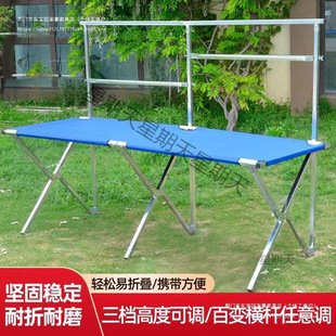 Stall Table Stall Folding Shelf Stall Table Floor Push Stall Shelf Simple Night Market Folding Table Portable Shelf Outdoor