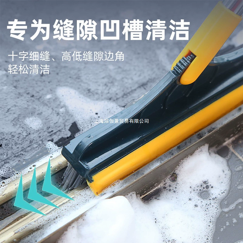 Щетка для пола в ванной комнате, щетка для швов в ванной комнате с жесткой щетиной, щетка для чистки плитки с длинной ручкой