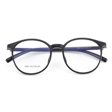TR3282超轻TR90眼镜男女文艺复古细框镜框平光素颜欧美跨境近视镜
