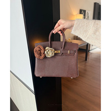 "�^��ţƤ������y"�ȿp25cm�K���ͨ��������p���йŰ�/��ľɫ