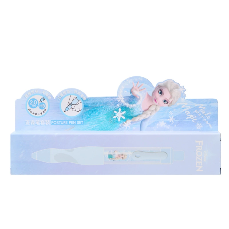 Disney, children's automatic pencil, cartoon set, 2.0mm