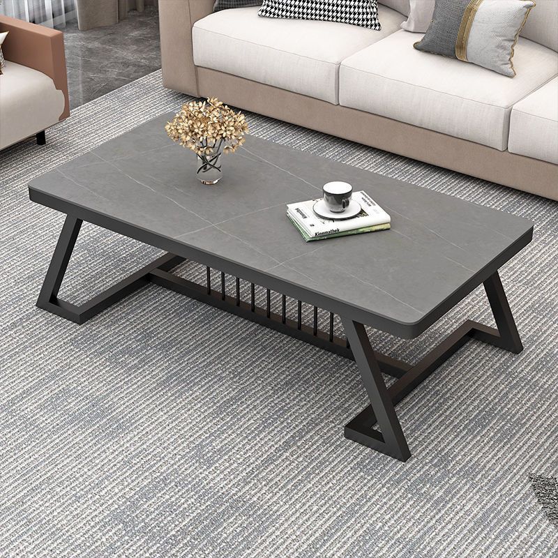 Mesa de té de tabla de roca doméstica sala de estar de alquiler de casa pequeña mesa de té de tabla de roca de alto nivel económica