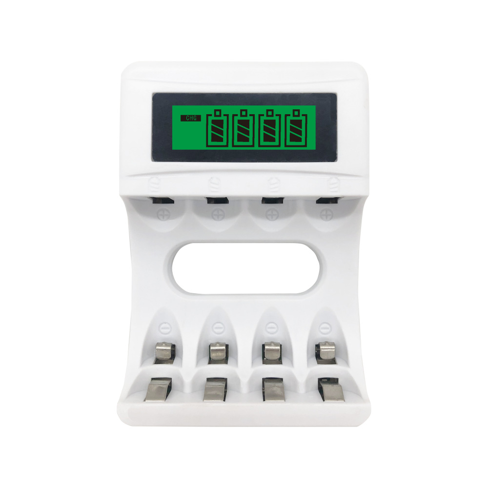 5号7号充电电池充电器私模认证LCD液晶快速智能电池充电器5号7号