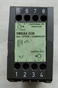 供有功功率变送器 型号:SINEAX I538库号：M408197