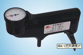 HBA-1巴氏硬度计用于测铝及铝合金硬度计和硬塑料、玻璃钢硬度计