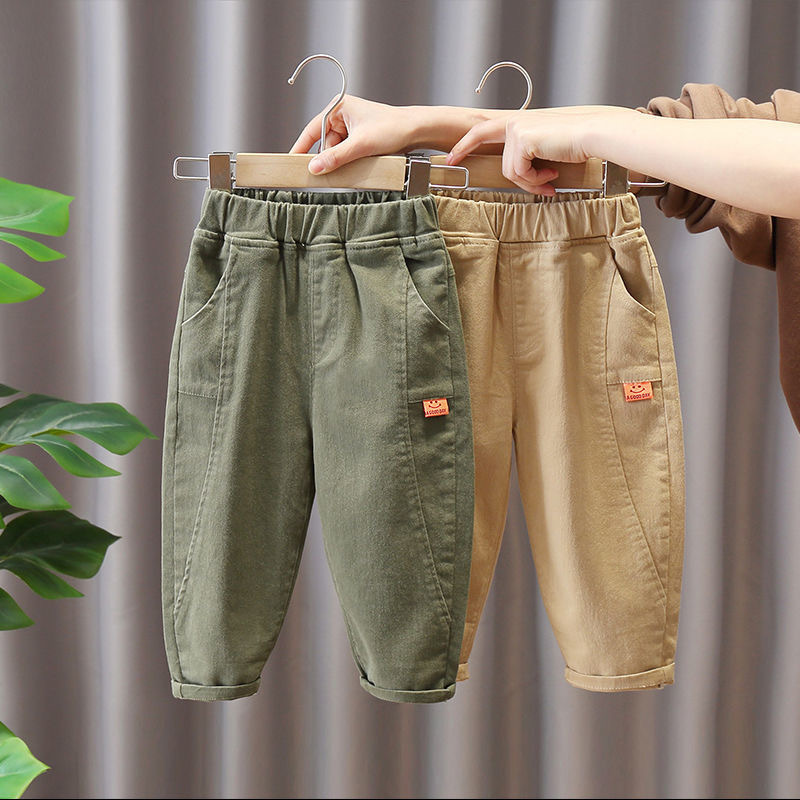 Autumn children's trousers for boys