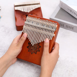 Cross-Border Thumb Piano 21-Tone Kalimba Finger Piano Children's Day Graduation Gift Thumb Piano Convenient Finger Piano