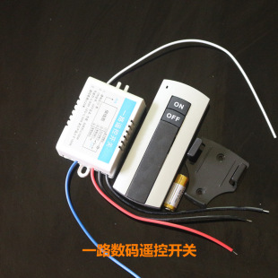 Wholesale Direct Sales 1, 2, 3, 4 Channels Digital Wireless Remote Control Switch Partition Wall 220V Can Be Ordered 110V Lighting Remote Control Light