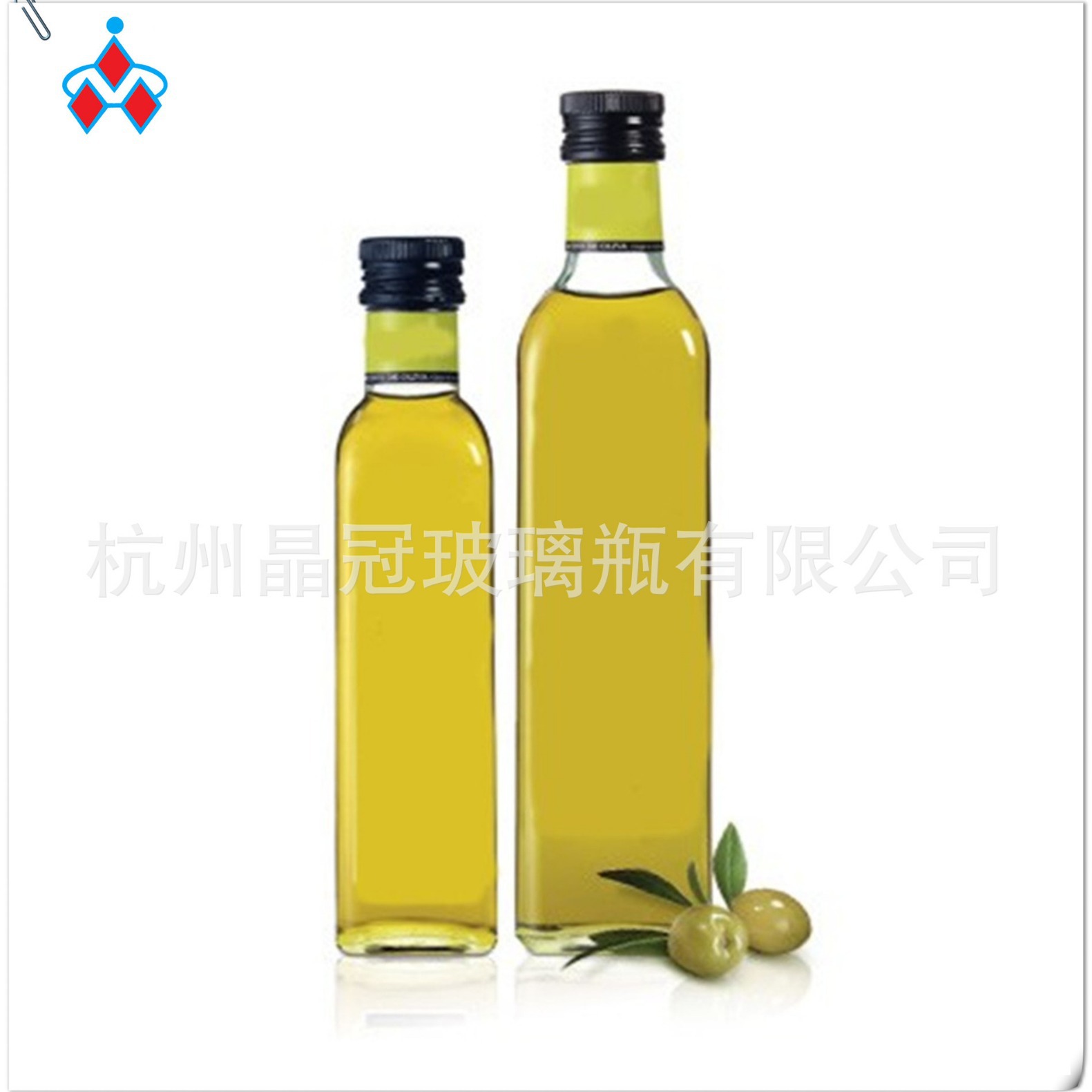 透明方形橄榄油瓶 棕色橄榄油瓶 500ml圆形山茶油瓶 250ml油瓶
