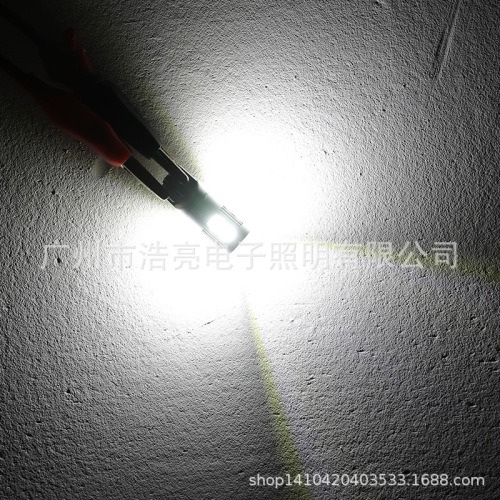 Cross-border exclusive supply of new high-brightness wide-voltage car LED width reading license plate light T10 3030 9SMD