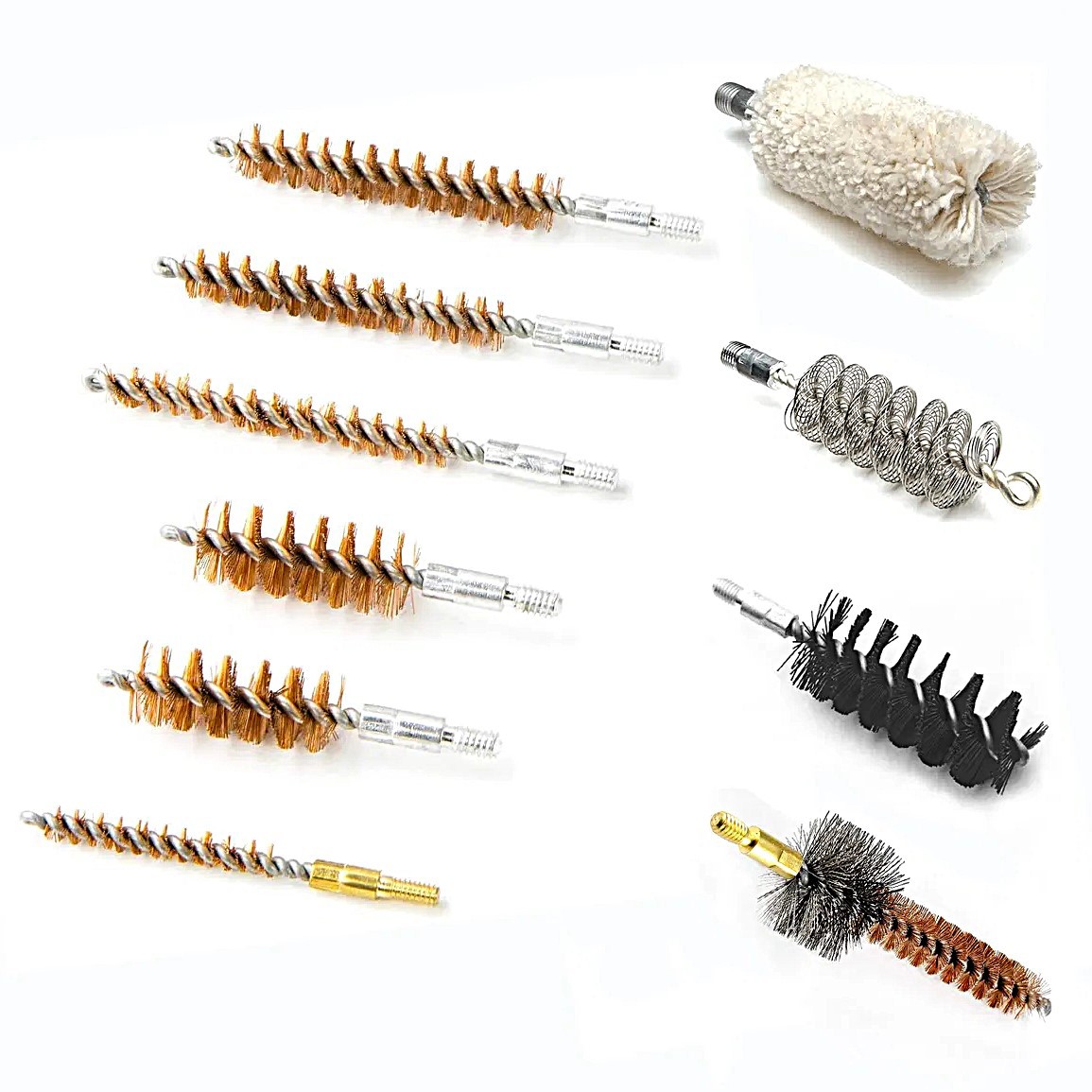 供应各种规格管子刷，管道刷，内孔刷，枪刷套装