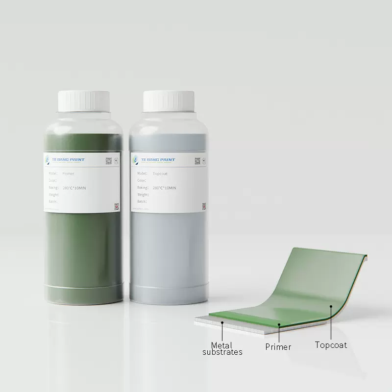 绿色陶瓷不粘涂料高光泽耐高温强耐磨易清洁不含氟食品级彩色