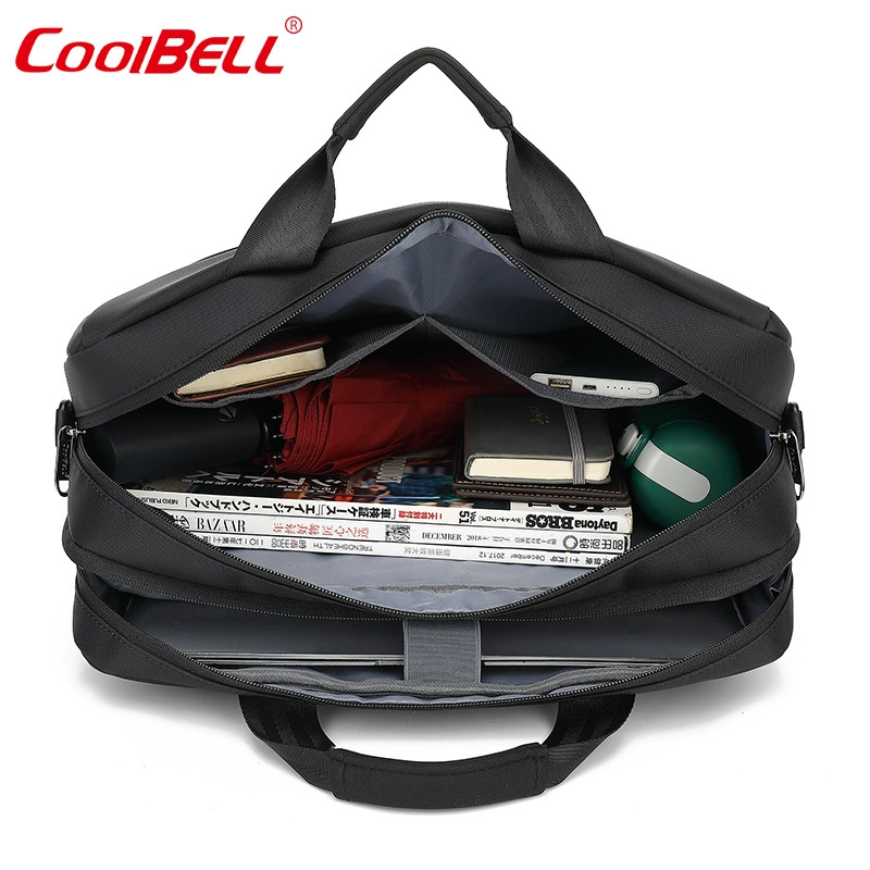 Waterproof one-shoulder bag, men's brand laptop, business version, fall protection