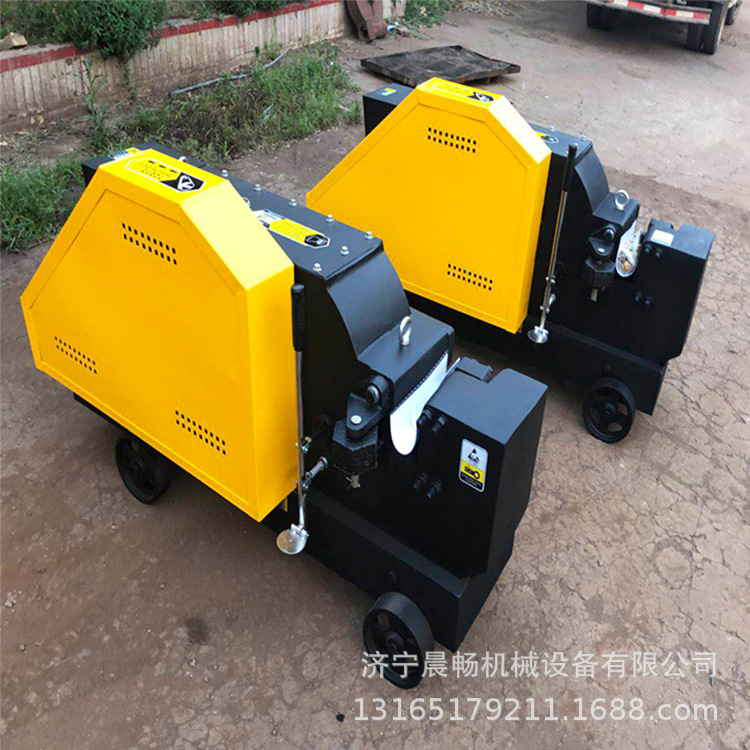 建筑钢筋自动切断机 40/50钢筋切断机 工地钢筋液压切断机现货