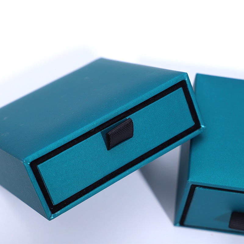 Una gran cantidad de marca en stock, anillo de joyería de papel especial, pendientes, collar, caja de embalaje, caja de cajón de joyería de alta calidad image 4