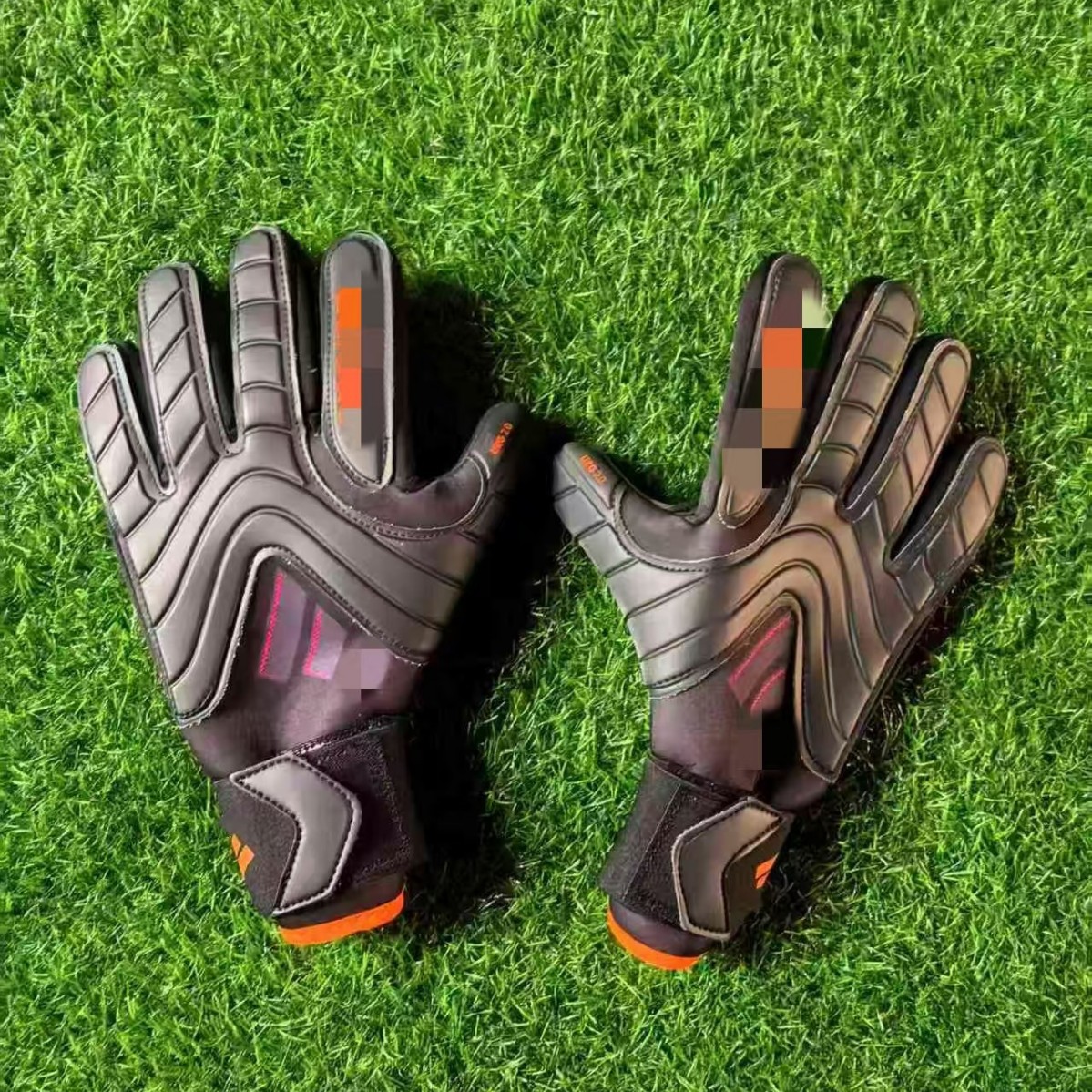 Falcon Football Professional Adult and Children's Latex Goalkeeper Gloves Without Finger Guards, Comfortable, Breathable, Wear-Resistant, Thickened
