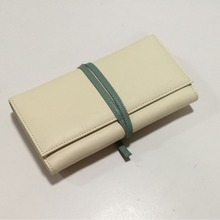 工厂定制PU皮质布艺首饰包手拿包珠宝项链戒指收纳包首饰收纳卷包