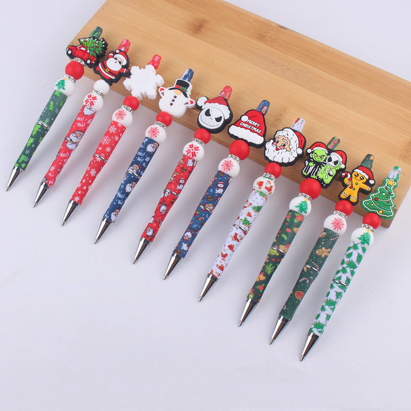 1 Piece Christmas Tree Santa Claus Snowflake Christmas Daily Christmas Mixed Materials Cartoon Style Cute Ballpoint Pen display picture 2
