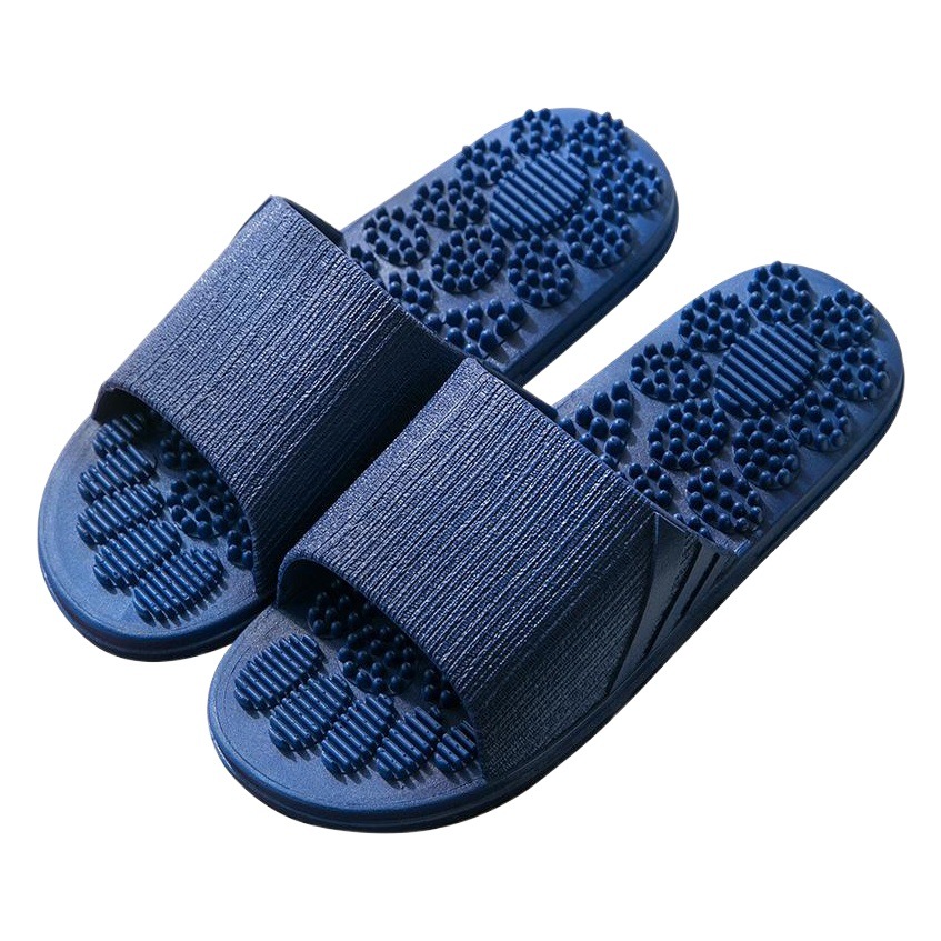 Pantuflas para mujer, para uso interior en verano, sandalias de masaje para pies antideslizantes para parejas, pantuflas transpirables antideslizantes para hombre.