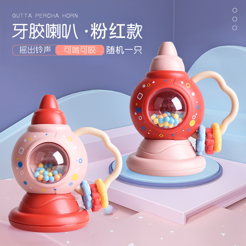 Trompeta pequeña musical para niños, silbato para bebé, soplo de armónica y música 1-2 años