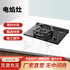 新款电火灶明火电焰灶2500瓦大功率大火力台嵌两用家用厨房电器