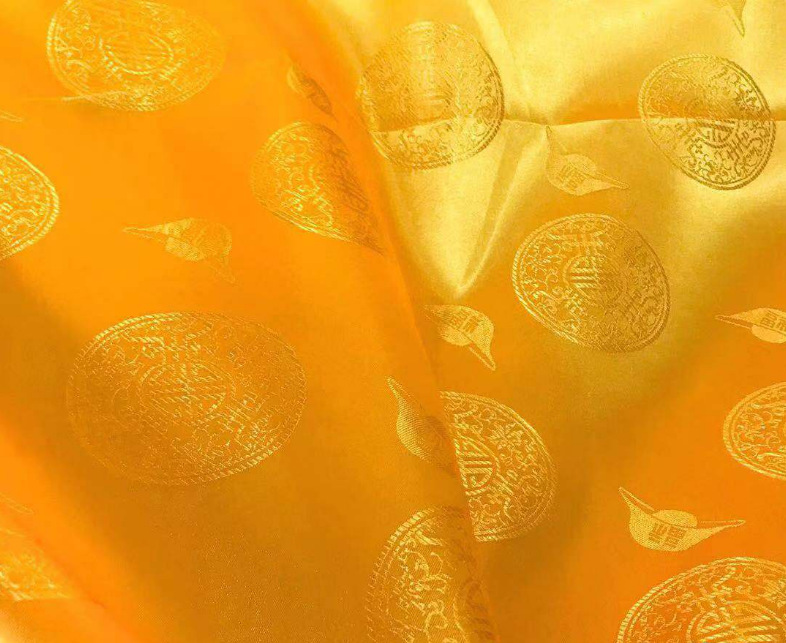 大提花寿字面料   寿衣布  全涤面料   寿字布  提花布 提花布等