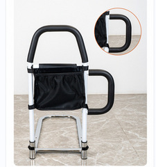 跨境亞馬遜摺疊床邊扶手老人起身輔助器架孕婦起床翻身助力架