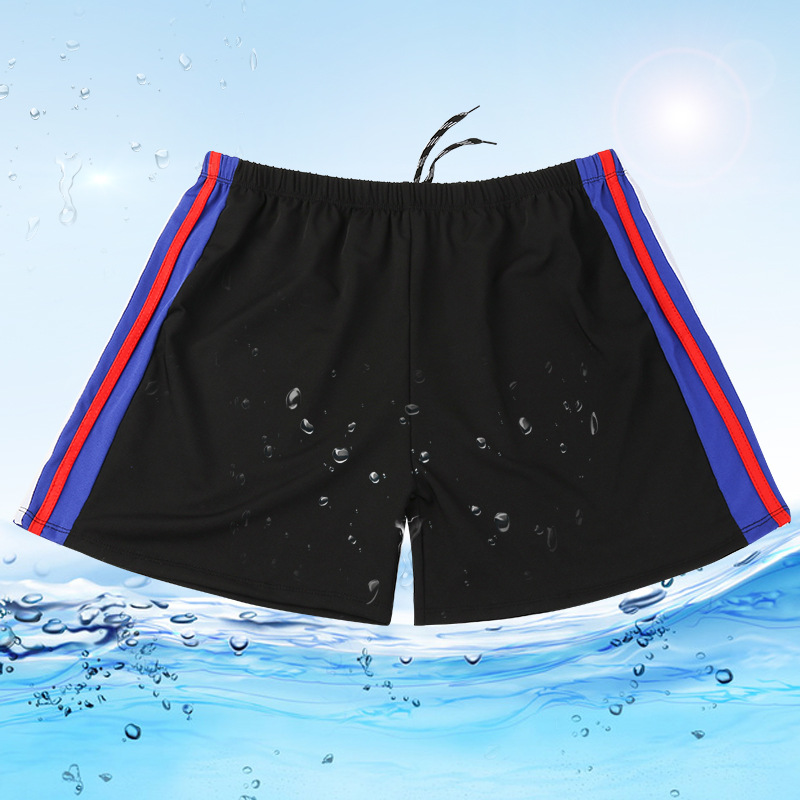 Bañador de los hombres más tamaño adulto moda Anti-vergüenza más pantalones cortos sueltos transpirables playa vacaciones playa bañador