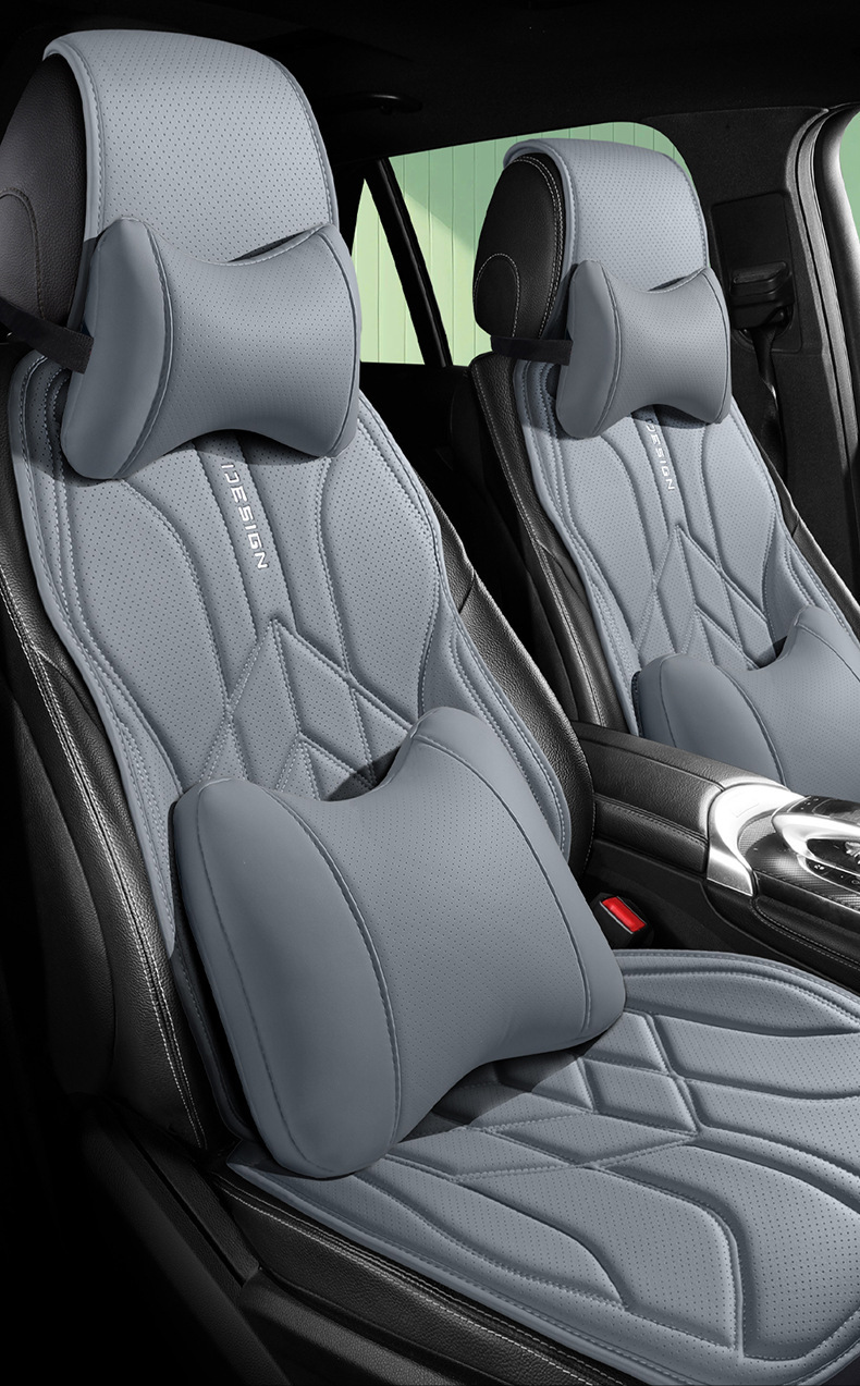 24 Years of Wholesale Car Seat Cushions, Business Nappa Leather Small Waist Split One-Piece Four-Season Multi-Piece Car Seat Cushions