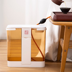 功夫茶水桶廢水桶茶桶茶渣桶茶具茶台排水管茶水分離垃圾桶批發